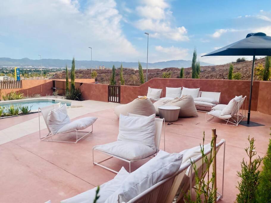 Piscina Chic Con Gran Terraza Leilighet Murcia Eksteriør bilde